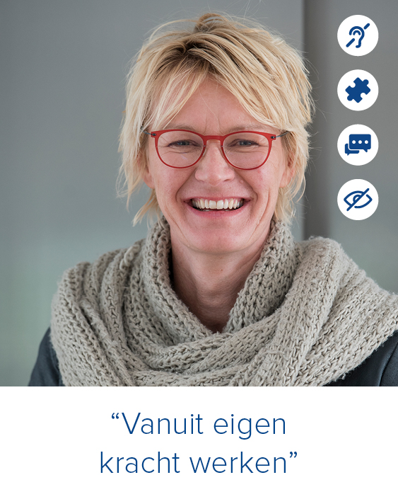 portret lydia steenstra met de quote vanuit eigen kracht werken portret lydia steenstra met de quote vanuit eigen kracht werken