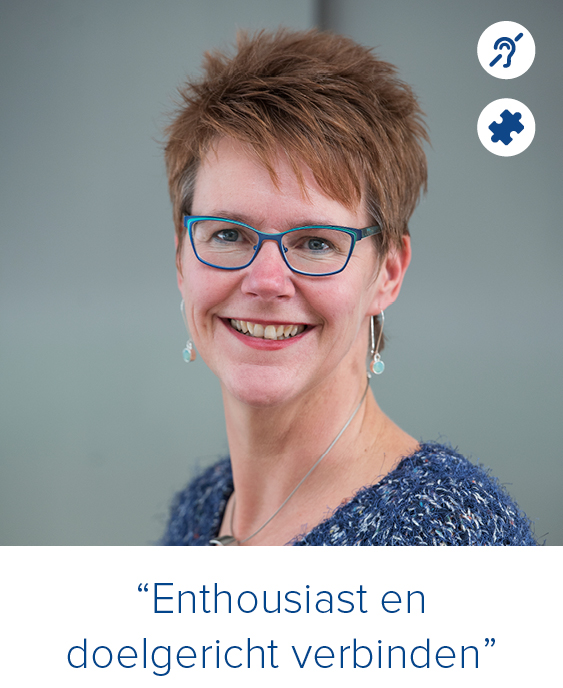 portret martine scharp met de quote enthousiast en doelgericht verbinden portret martine scharp met de quote enthousiast en doelgericht verbinden